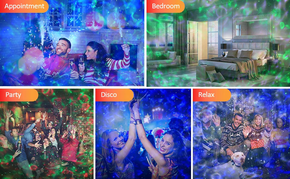 Stjärnhimmel Ljus Projector