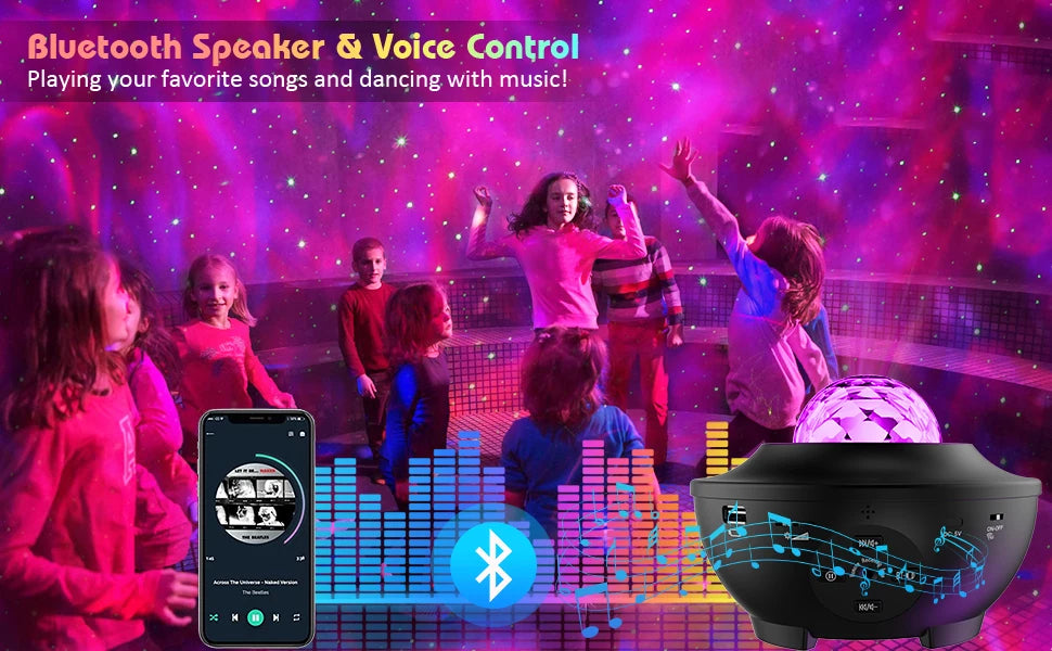 Stjärnhimmel Ljus Projector